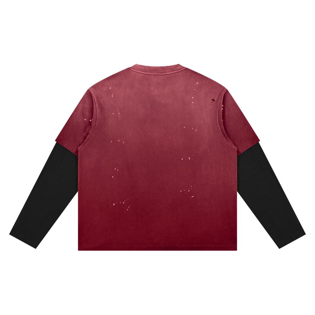 Necromancer Blade Distressed Blk/Red Tshirt - Limited Edition