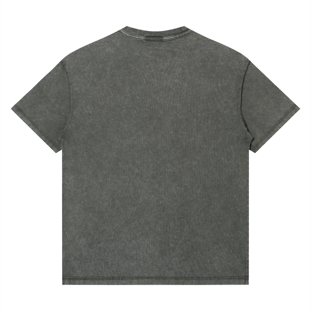tshirt,mineralwash,oversized,stitchingdetail,OLIVE,APRICOT,BLACK,NAVY,CHARCOAL,NEOFOLK,GOTH,DARK,SKULLS