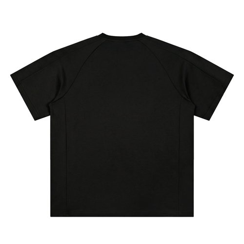 Danse Macabre Oversized Paneled Raglan T-Shirt