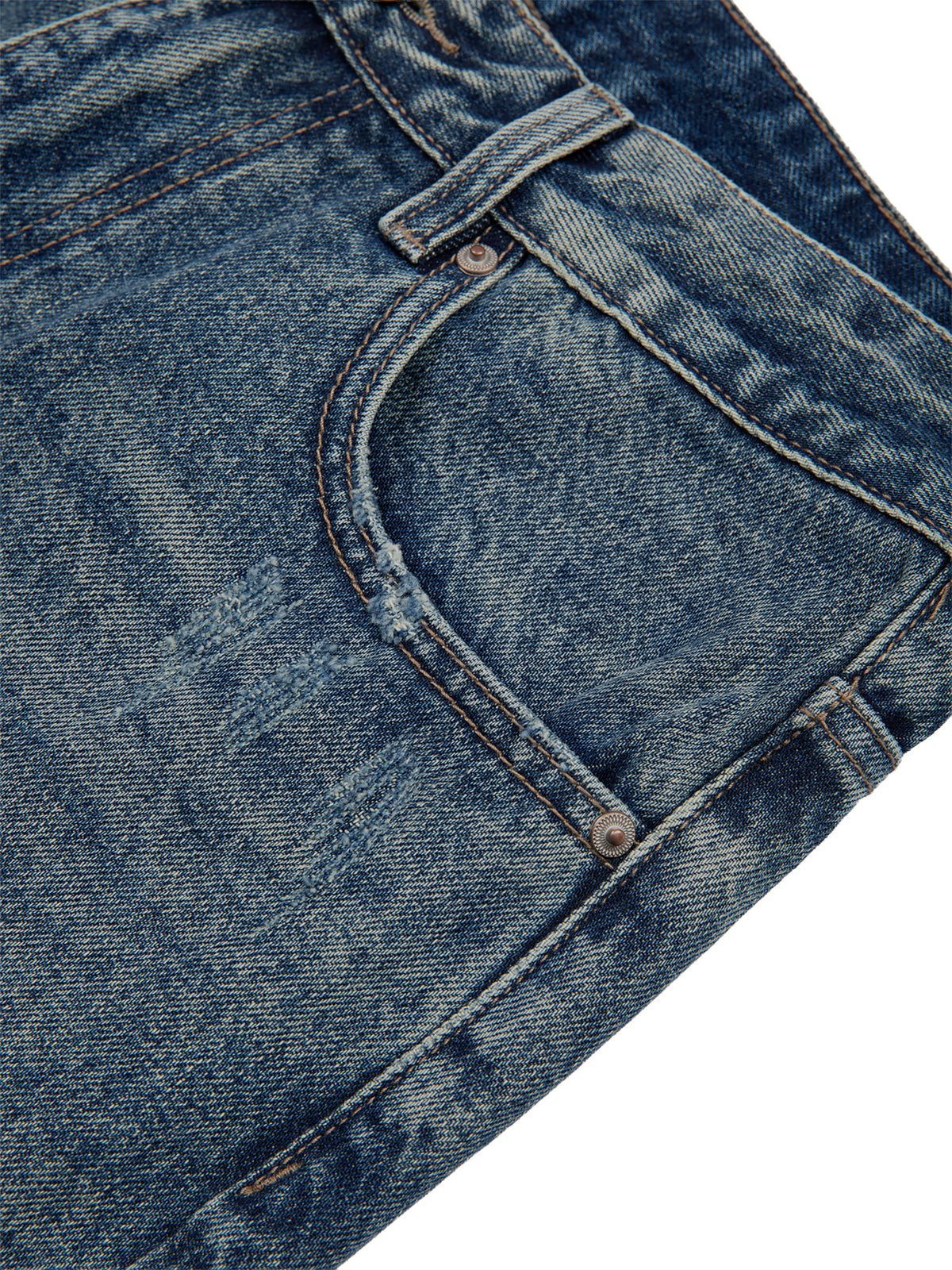 White Sigil INK Men's Vintage Wash Denim Jeans